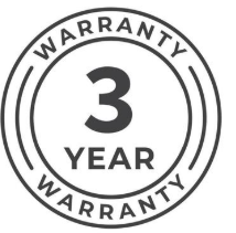 3 YEAR WARRANTY