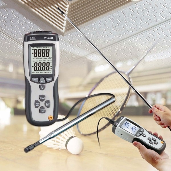 CEM DT-8880 HOT WIRE ANEMOMETER