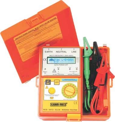 Kusam Meco 1812 Digital ELCB Tester