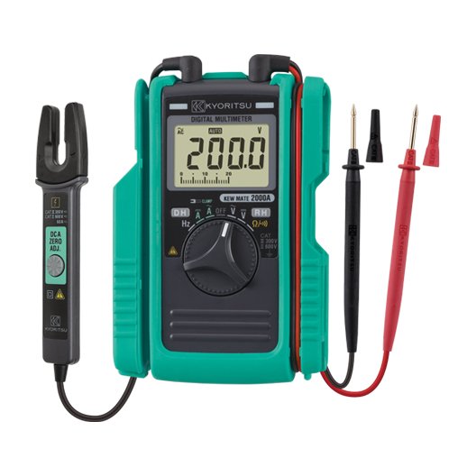 KYORITSU  MATE 2000A DIGITAL MULTIMETER WITH AC|DC CLAMP SENSOR