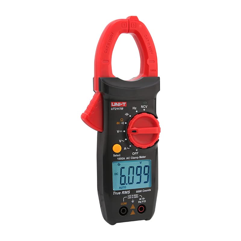 UNI-T 2117R True RMS 1000A AC Clamp Meter