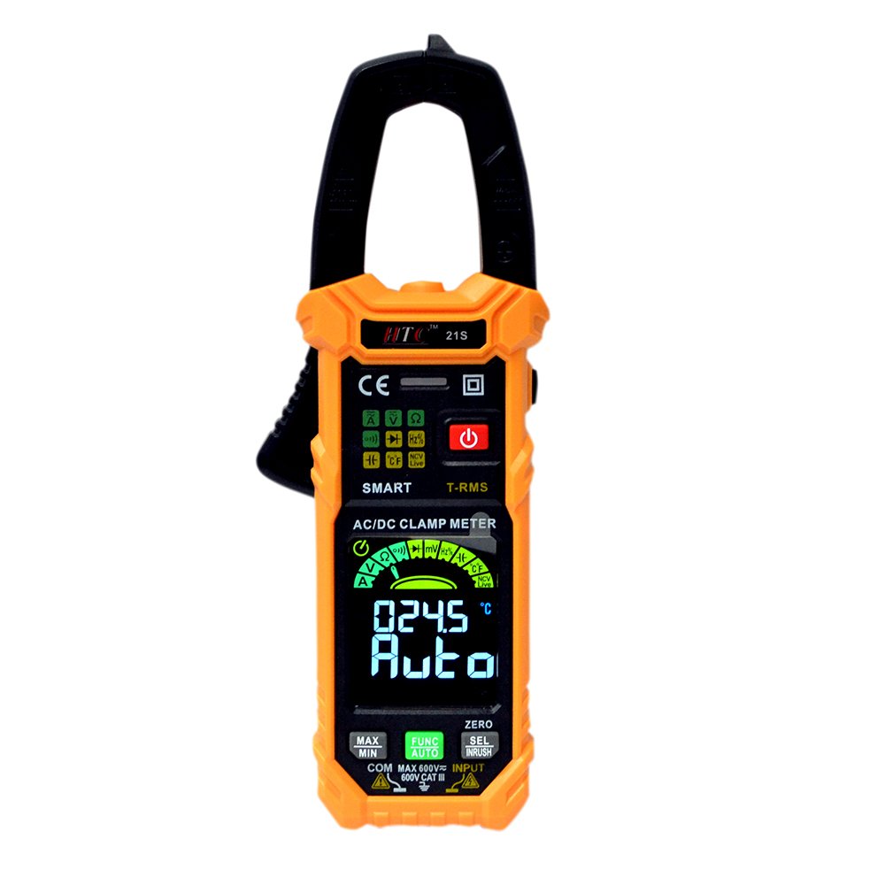 HTC-21S- Smart Clamp Meter 600A AC|DC