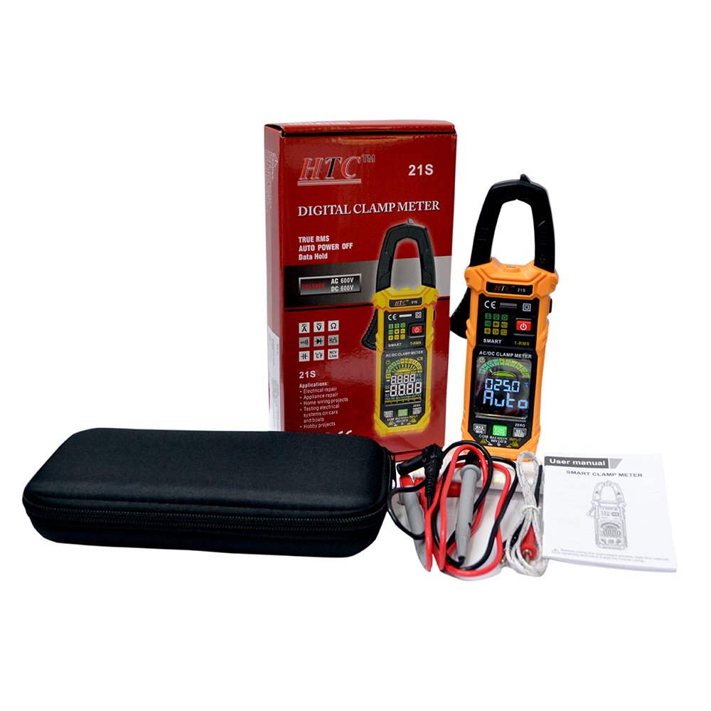 HTC-21S- Smart Clamp Meter 600A AC|DC