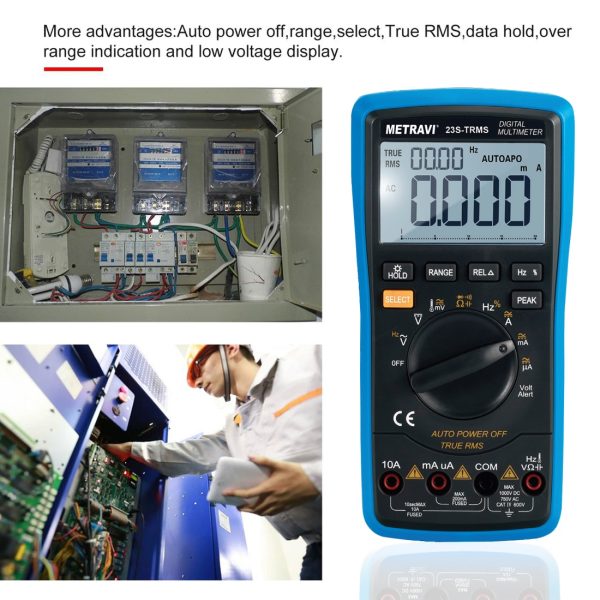 METRAVI 23S-TRMS Digital TRMS Multimeter