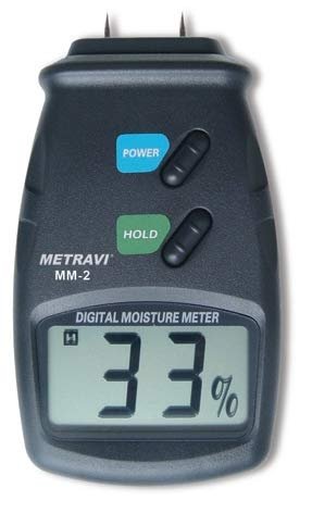 Metravi MM-2 Pin-Type Wood Moisture Meter