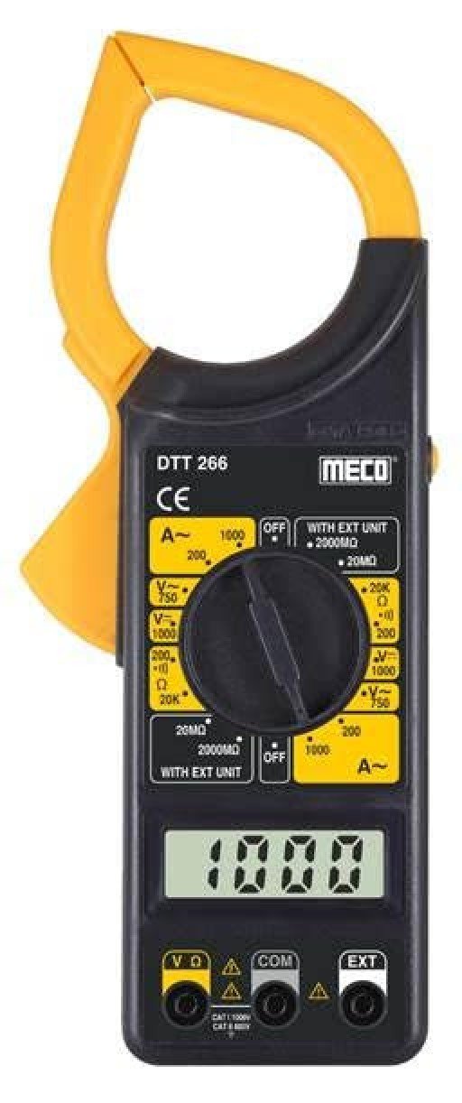 MECO DTT 266 Auto ranging Digital Clamp meters