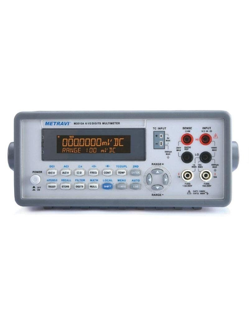 Metravi M-3510A 6 1/2 Digits Bench-type Digital Multimeter