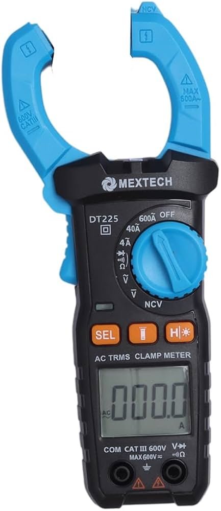 MEXTECH DT225 Digital TRMS Clamp Meter