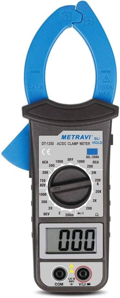 Metravi DT-1350  Digital AC|DC Clamp Meter