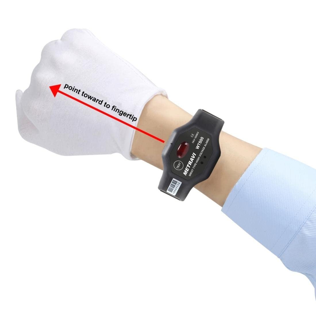 Metravi WT500 Non-contact High Voltage Detector (Wrist Type)