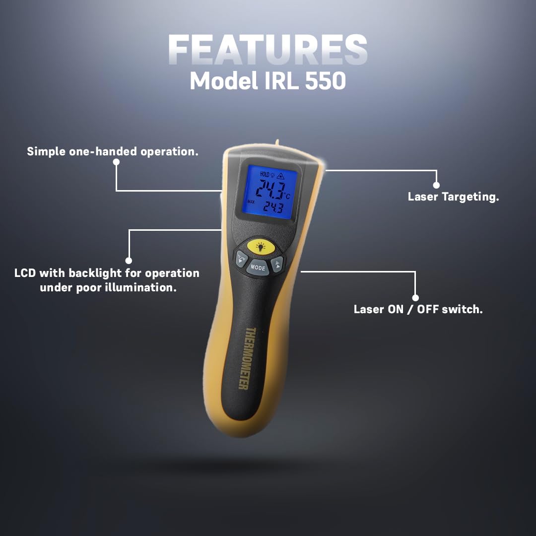 Kusam Meco- KM-IRL 550-Digital Infrared Thermometer