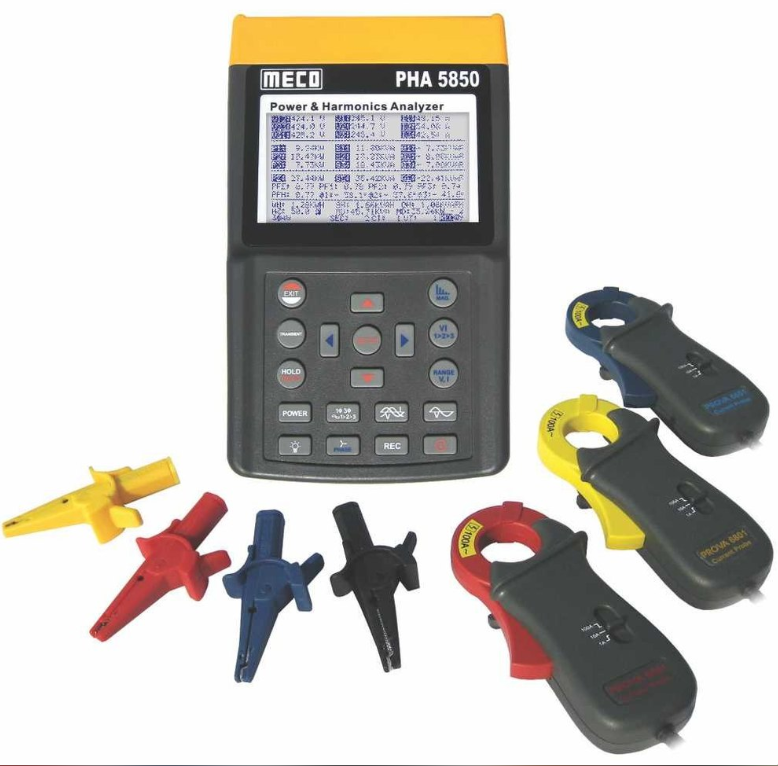MECO PHA 5850D Power and Harmonics Analyzer