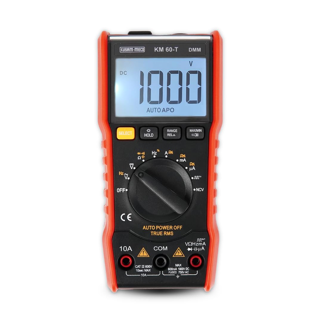 Kusum Meco -KM-60-T- TRMS DIGITAL MULTIMETER
