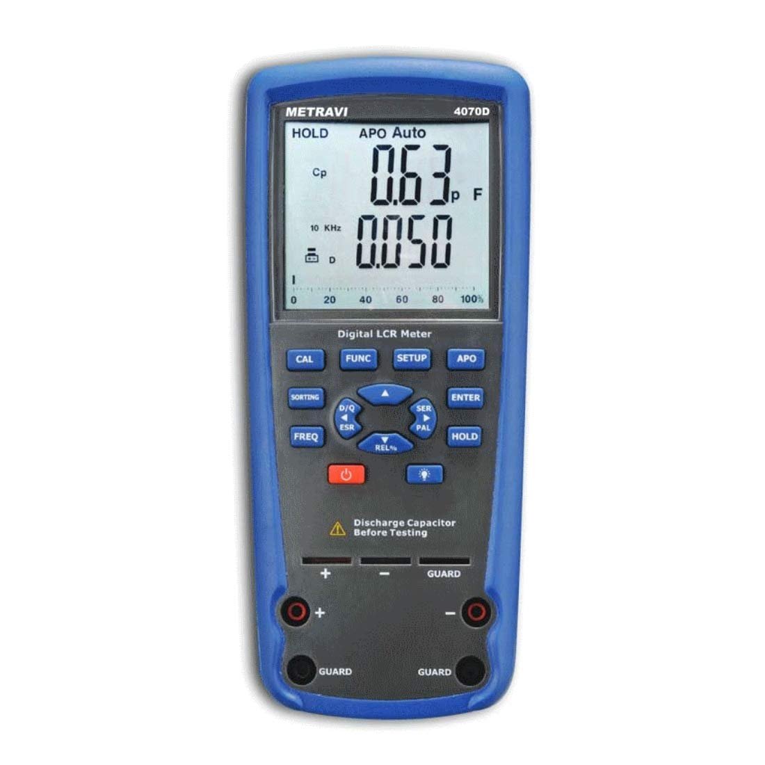 Metravi 4070D Digital Hand-held LCR Meter