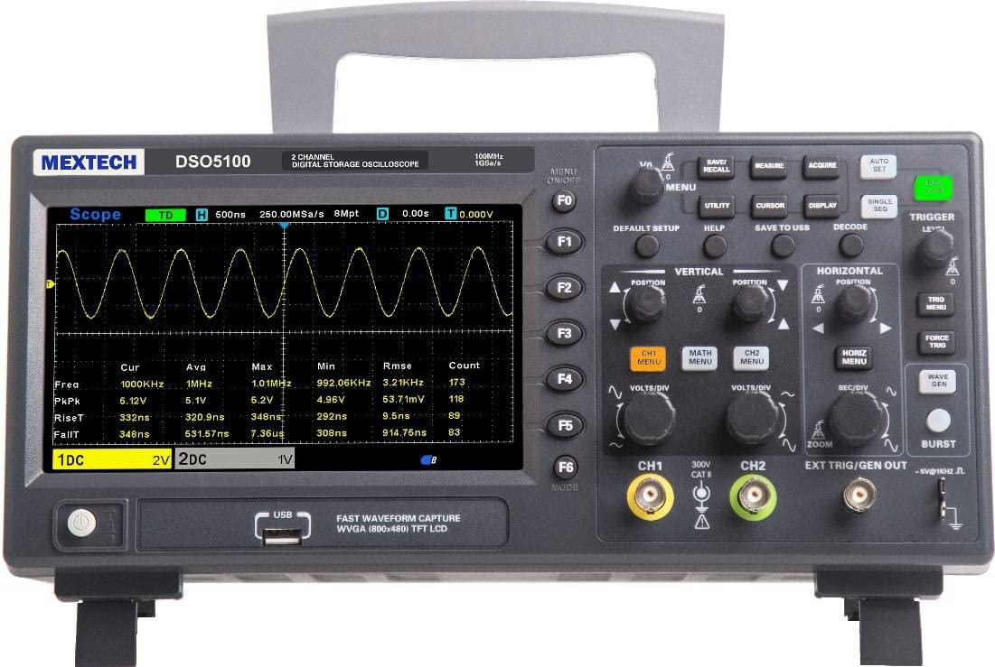 MEXTECH DSO-5100 DIGITAL STORAGE OSCILLOSCOPE