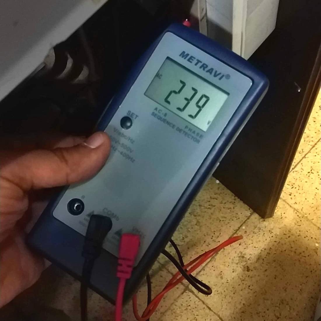 Metravi AC-8 Phase Sequence Indicator