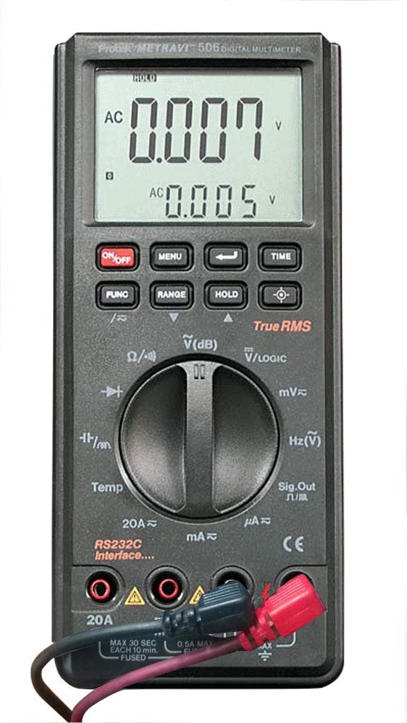 Metravi 506 Digital LCR Meter with Multimeter