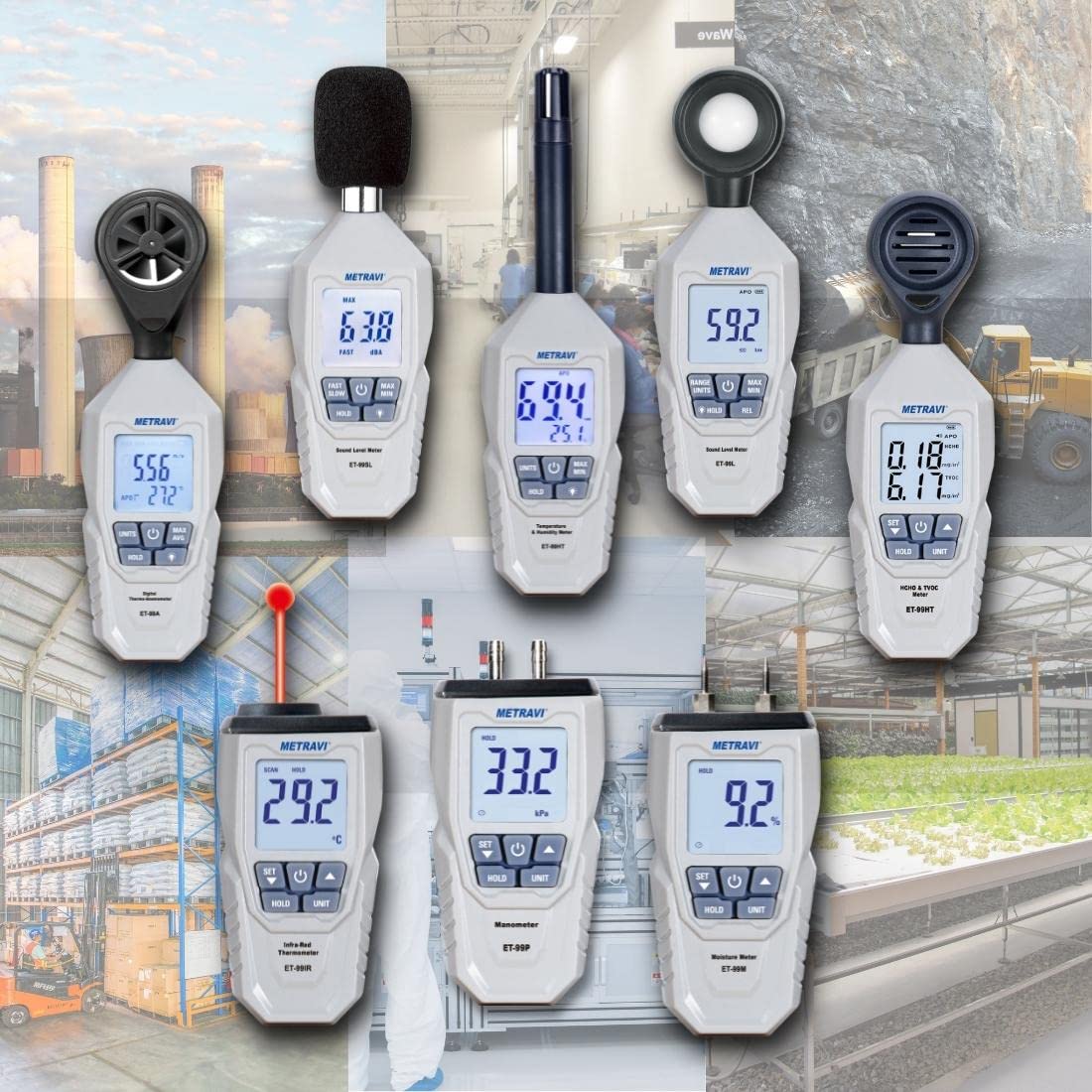 Metravi ET-99P Differential Pressure Manometer