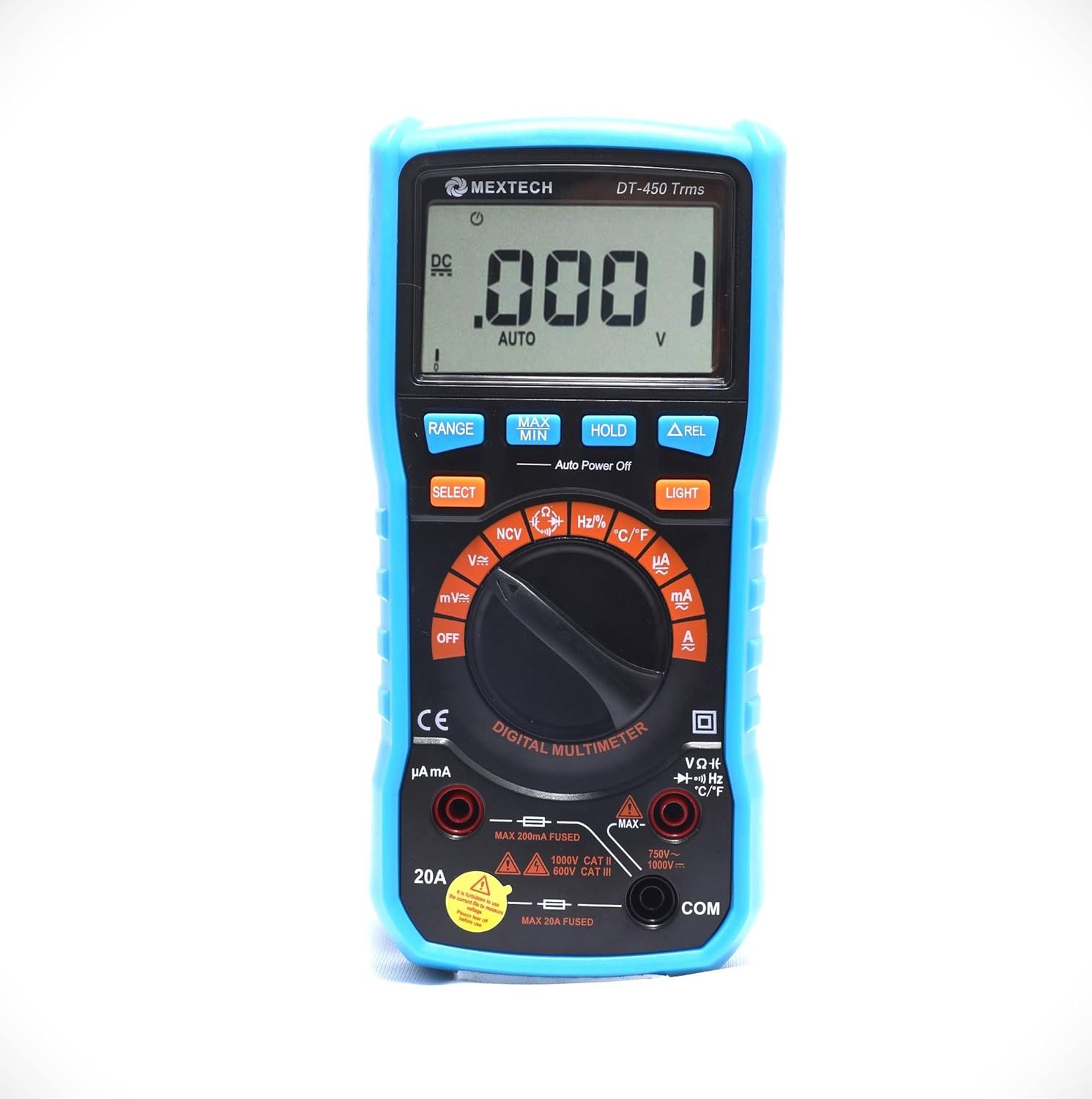 MEXTECH DT450TRMS Digital True RMS Multimeter