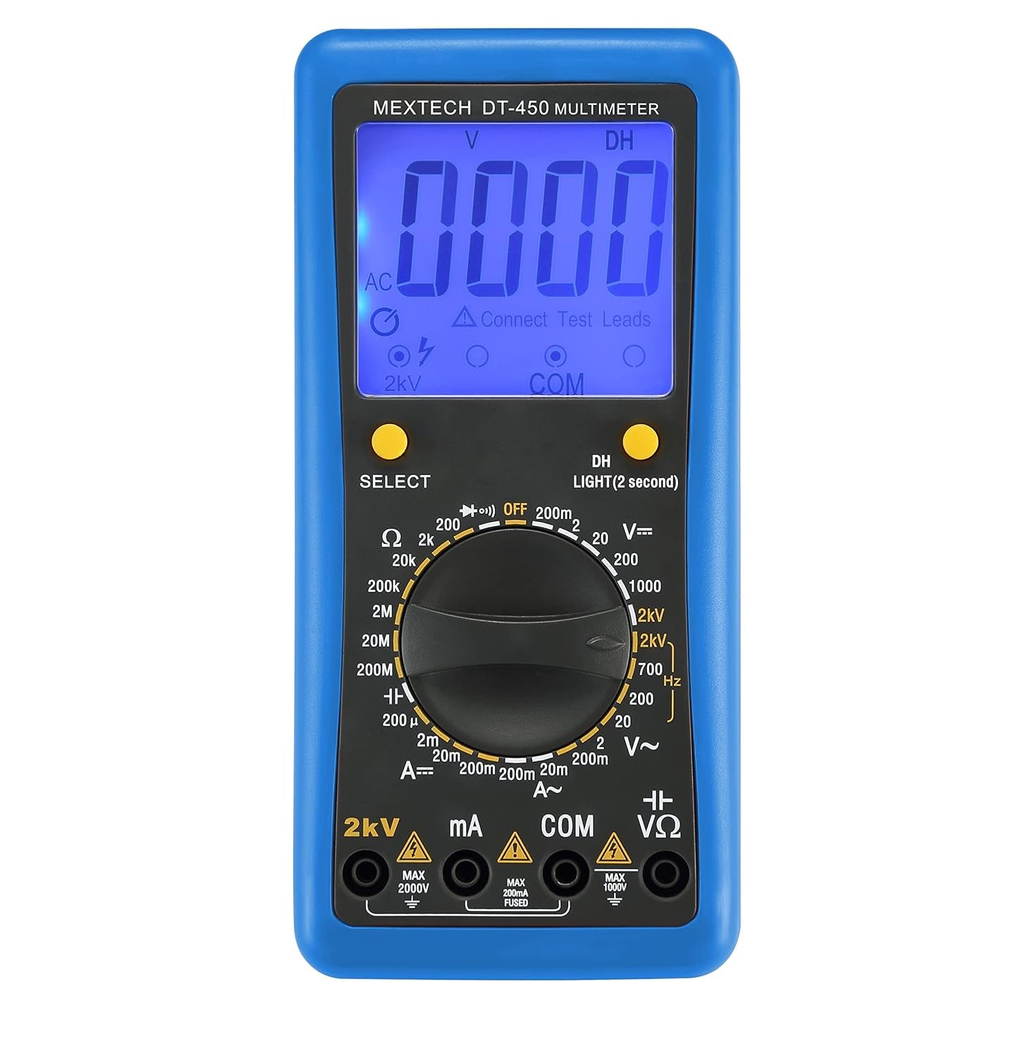 MEXTECH DT450TRMS Digital True RMS Multimeter