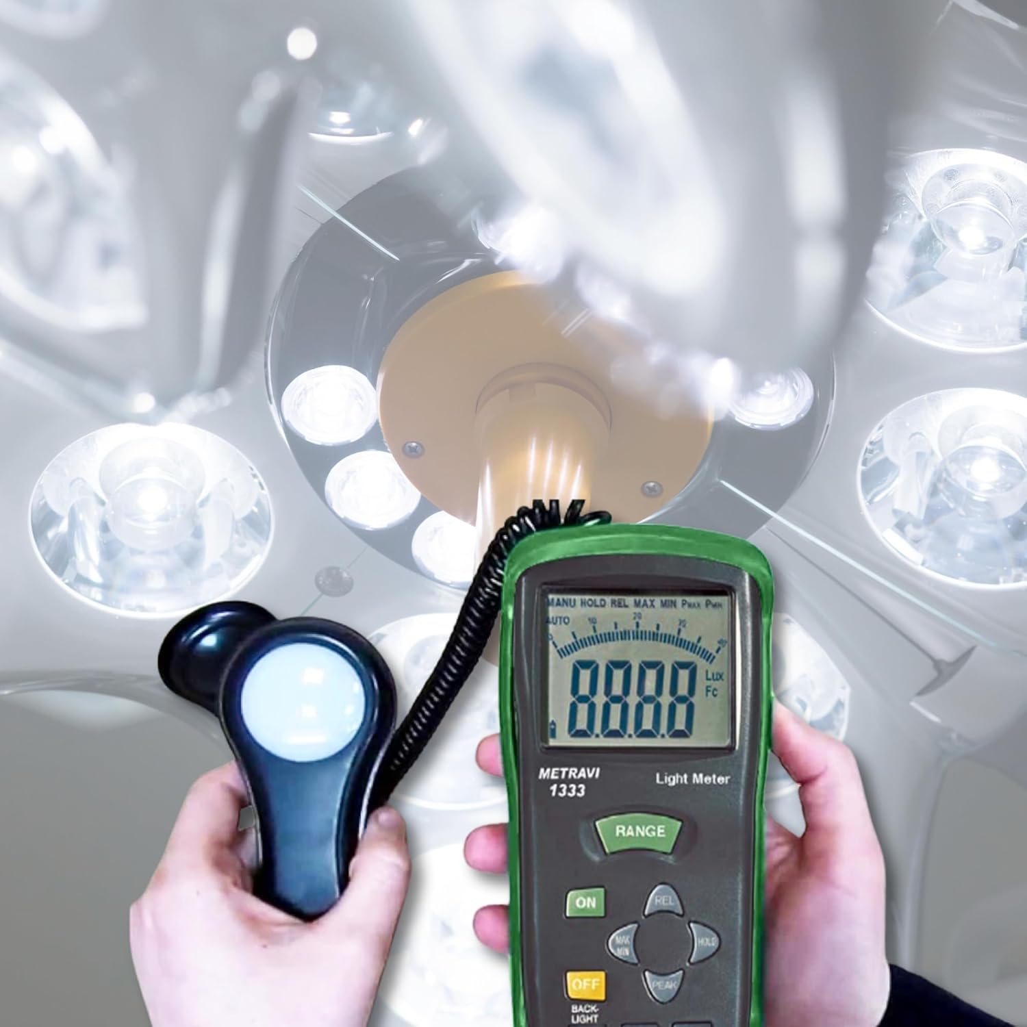 Metravi 1333 Lux Meter