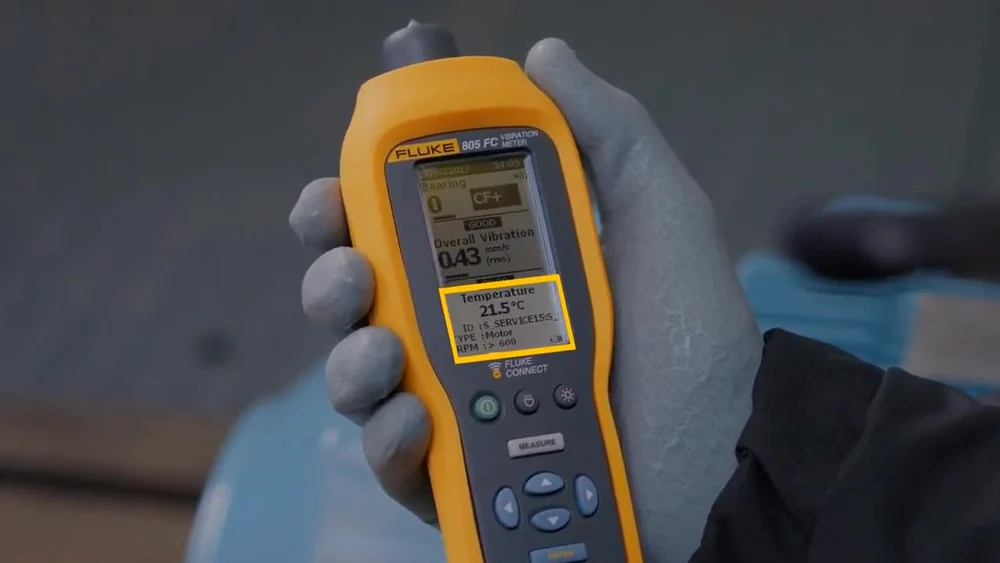 Fluke 805 FC Vibration Meter