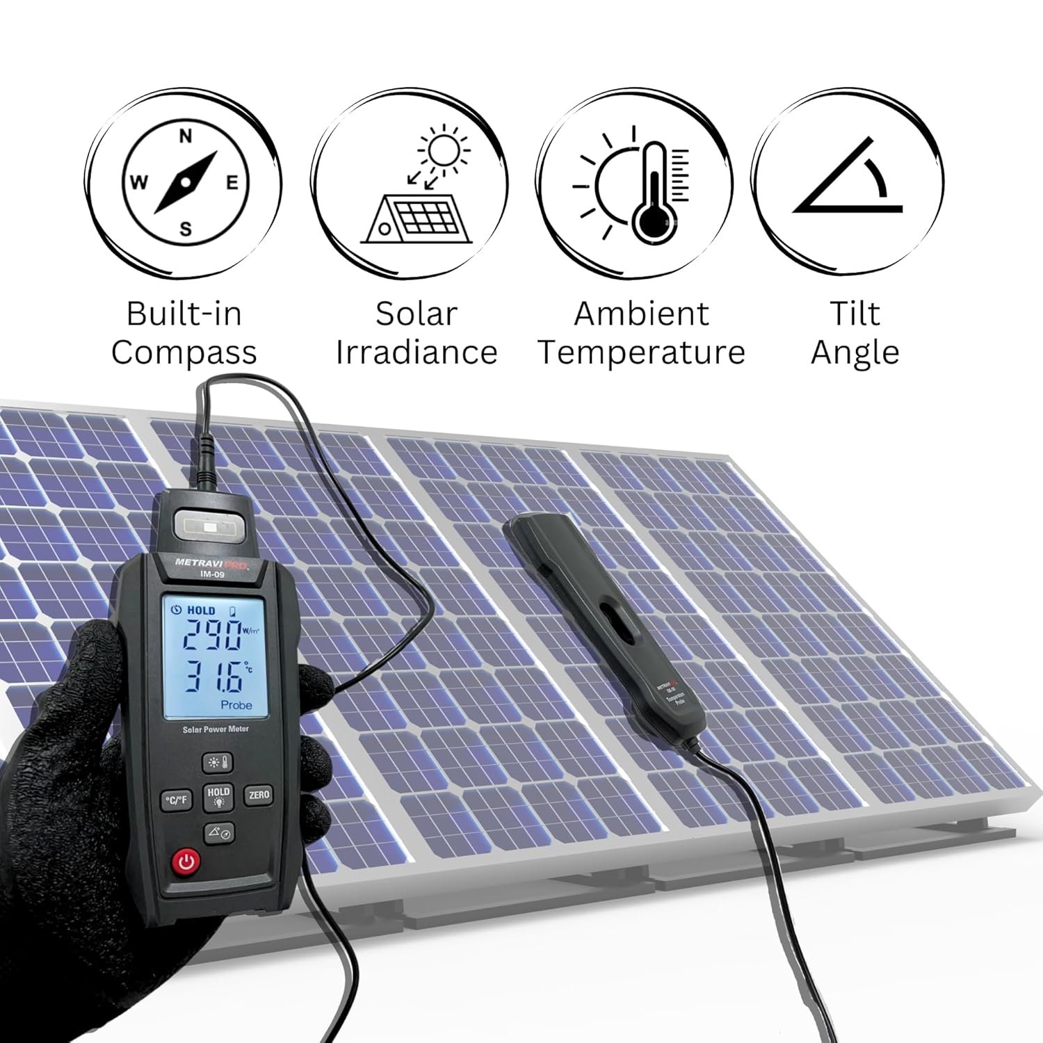 Metravi PRO IM-09 Solar Irradiance Meter