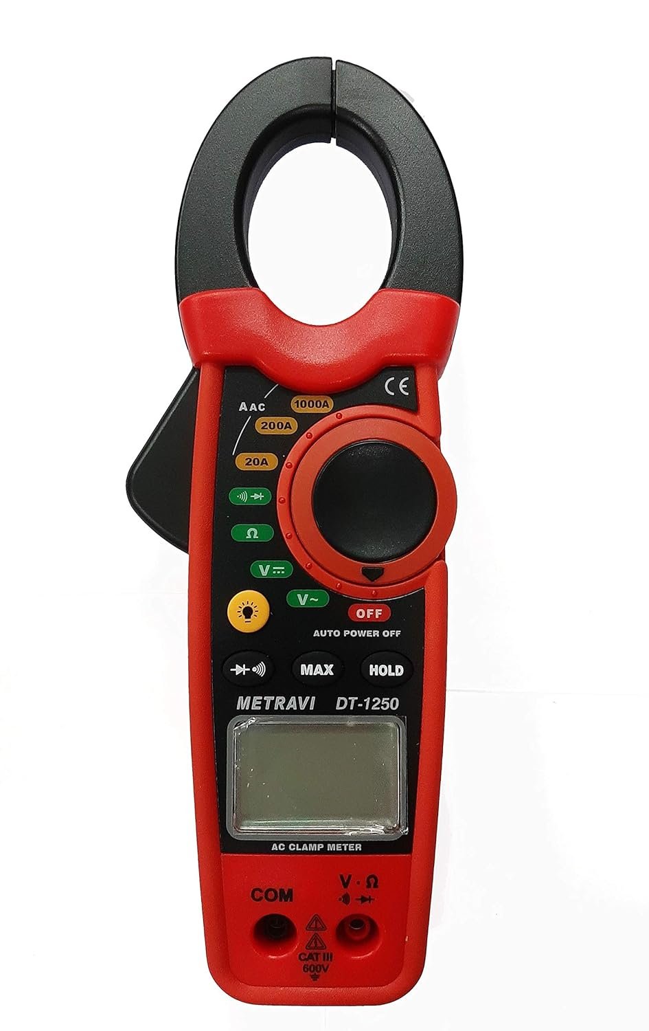 Metravi DT-1250 Digital AC Clamp Meter