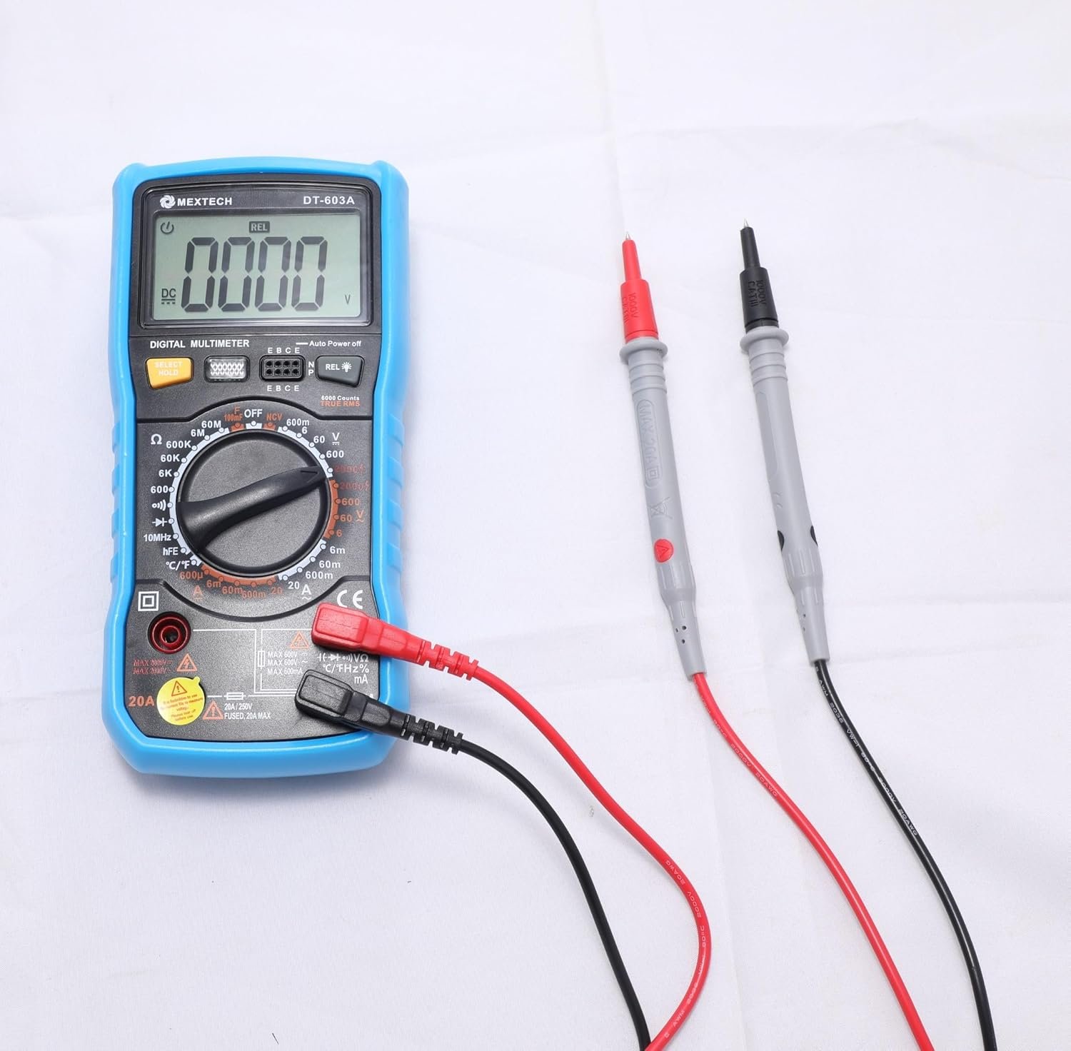 MEXTECH DT603A Digital True RMS Multimeter