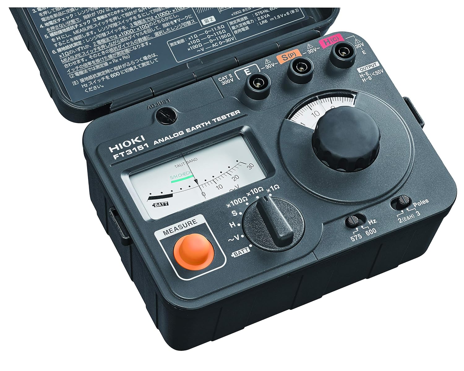 Hioki FT3151 Analog Earth Tester