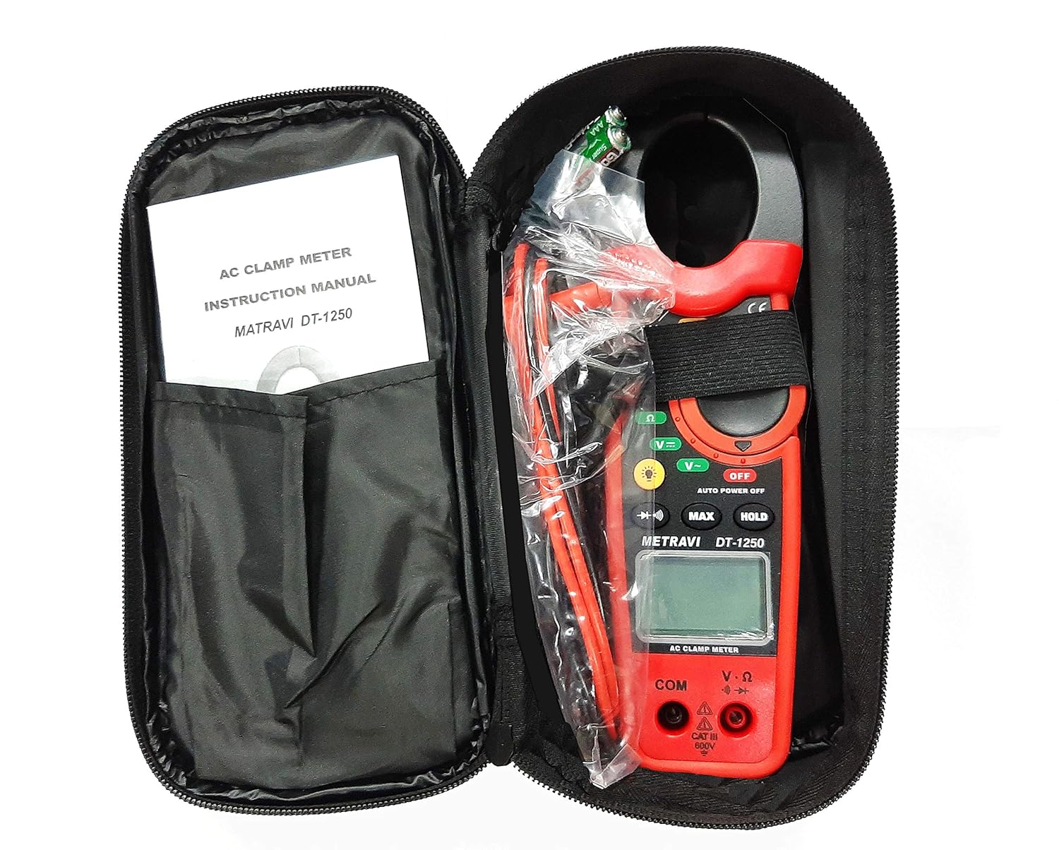 Metravi DT-1250 Digital AC Clamp Meter