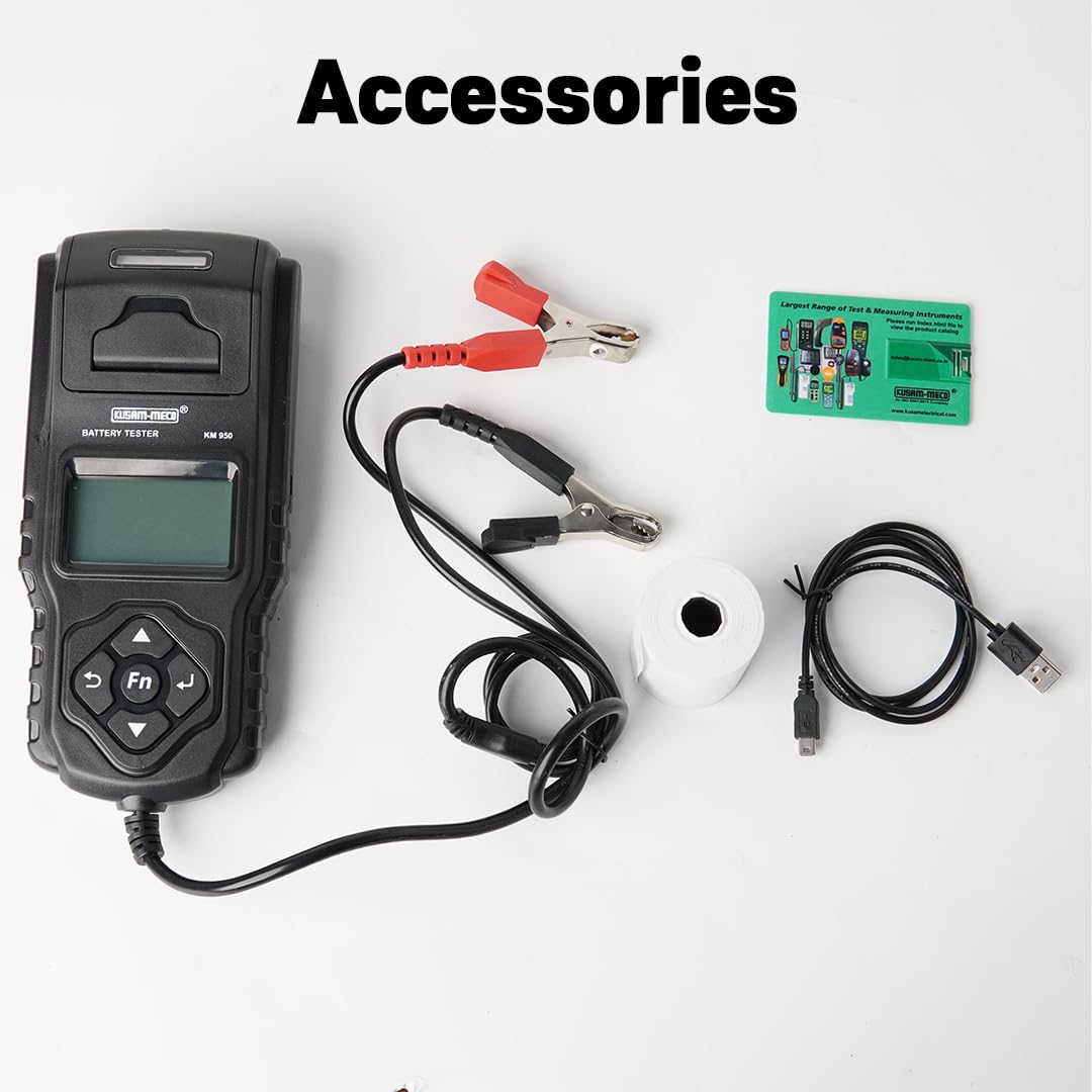 Kusam Meco KM-950 Battery Tester with Printer
