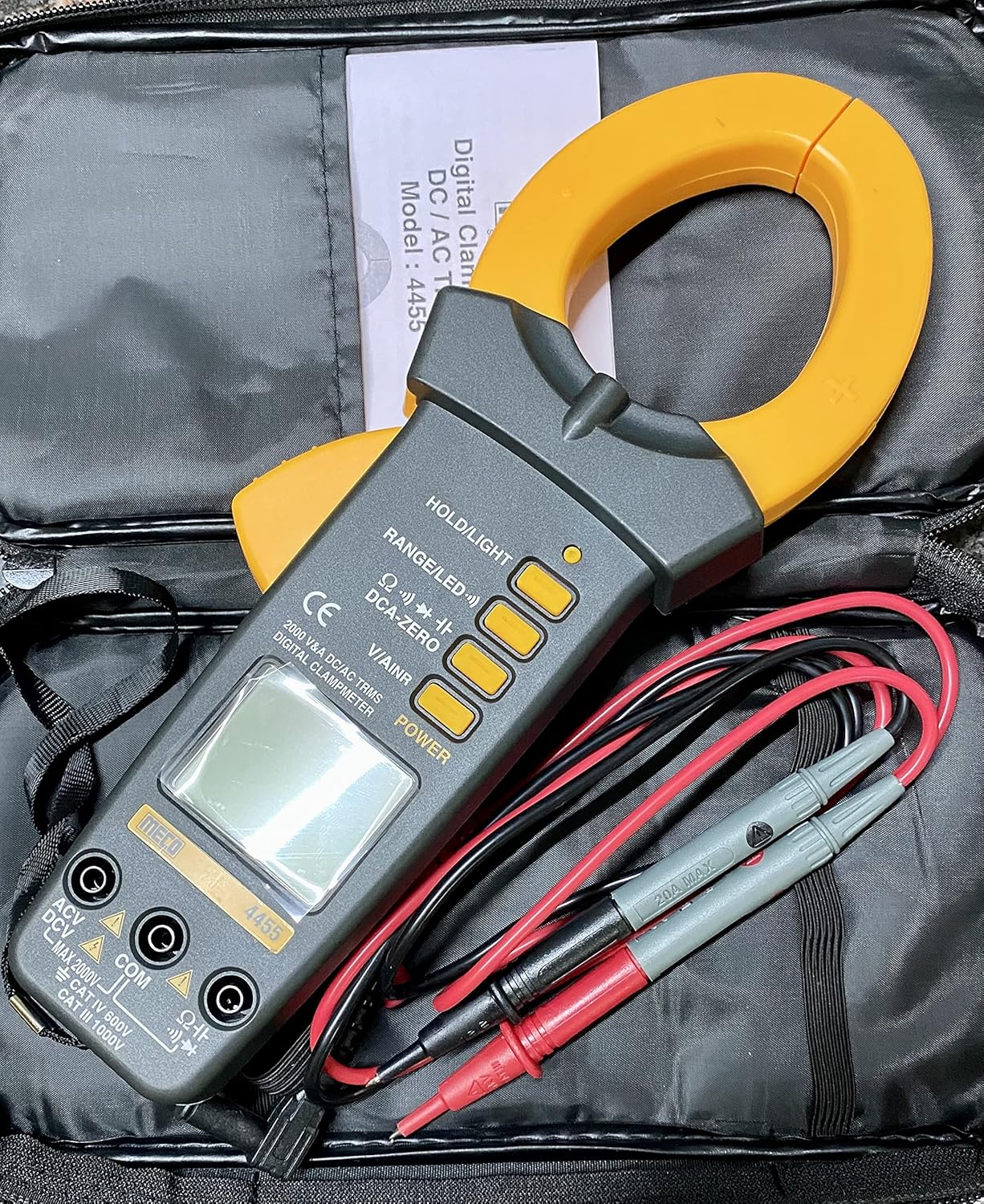 MECO 4455 Auto / Manual Ranging Digital Clamp meters