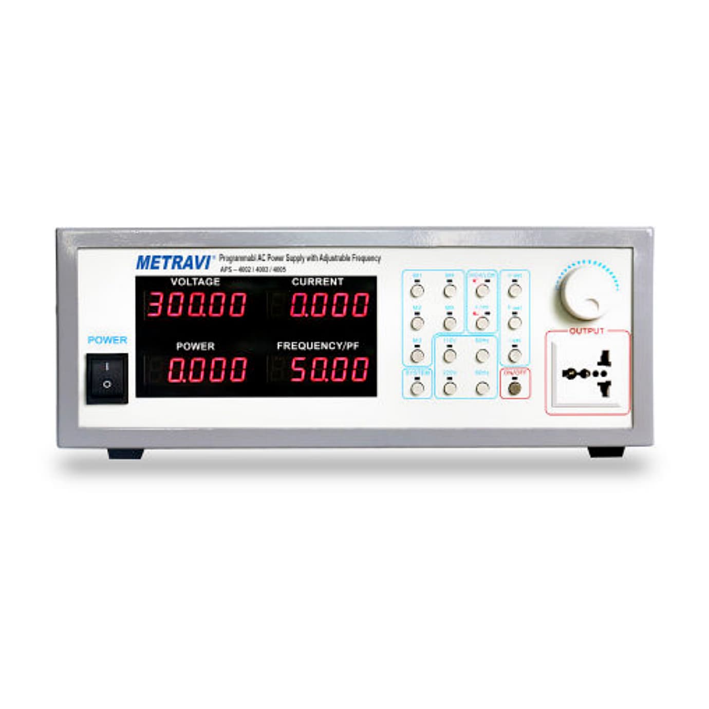 Metravi APS-4003 0 - 40V / 0 - 3A Programmable AC Power Supply with Adjustable Frequency