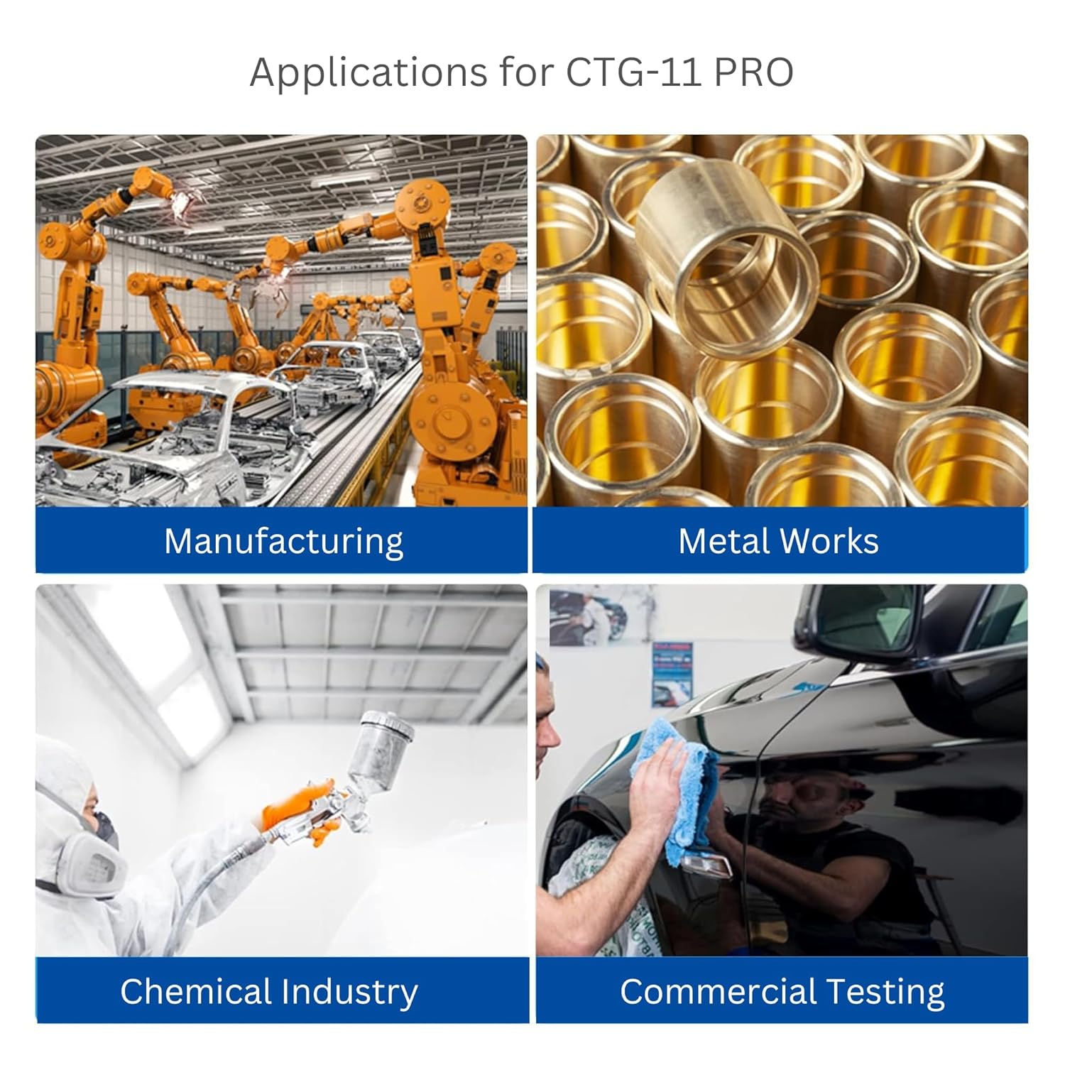 Metravi CTG-11 ECO Coating Thickness Gauge for up to 1500µm