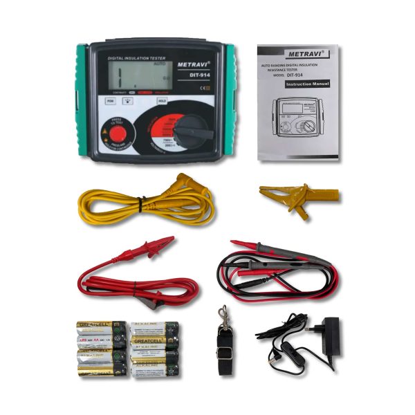 Metravi DIT-914 Digital Insulation Tester