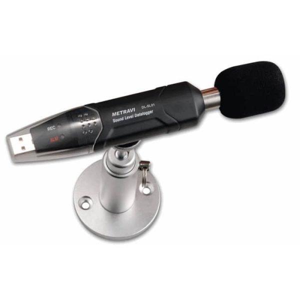 Metravi  DL-SL-01 Sound Level Data Logger ±1.4 dB Grey & Black