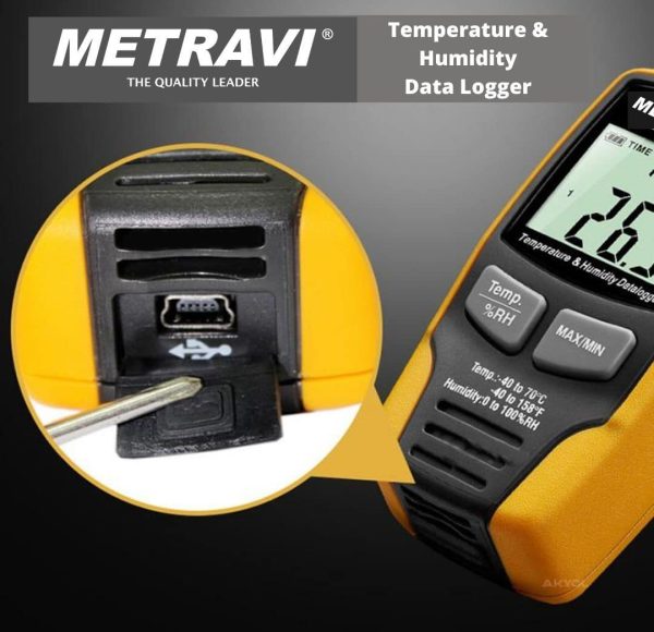METRAVI DL-TH-01 Temperature and Humidity Data Logger
