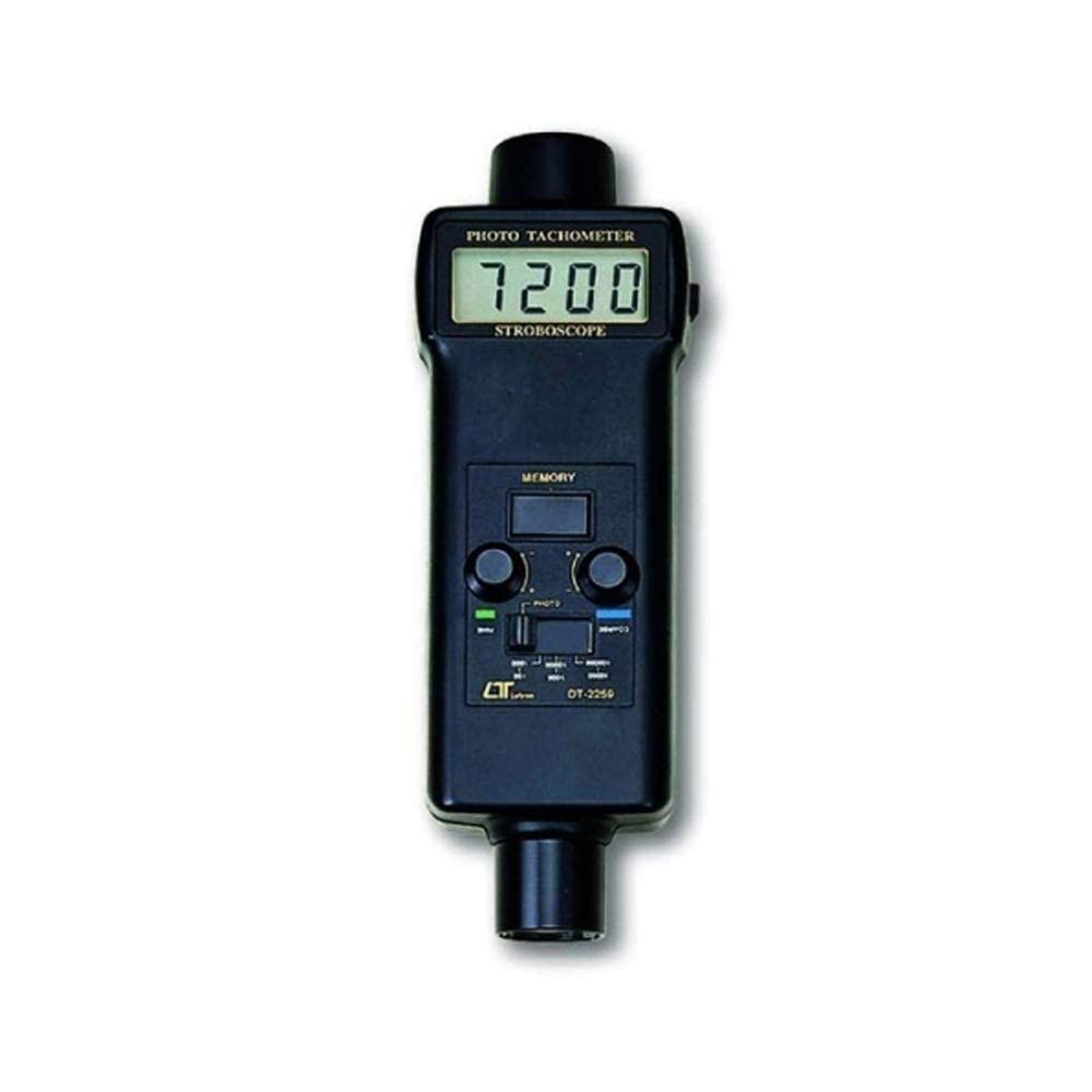 Lutron DT-2259  2 in 1, DIGITAL PHOTO TACHOMETER with DIGITAL STROBOSCOPE