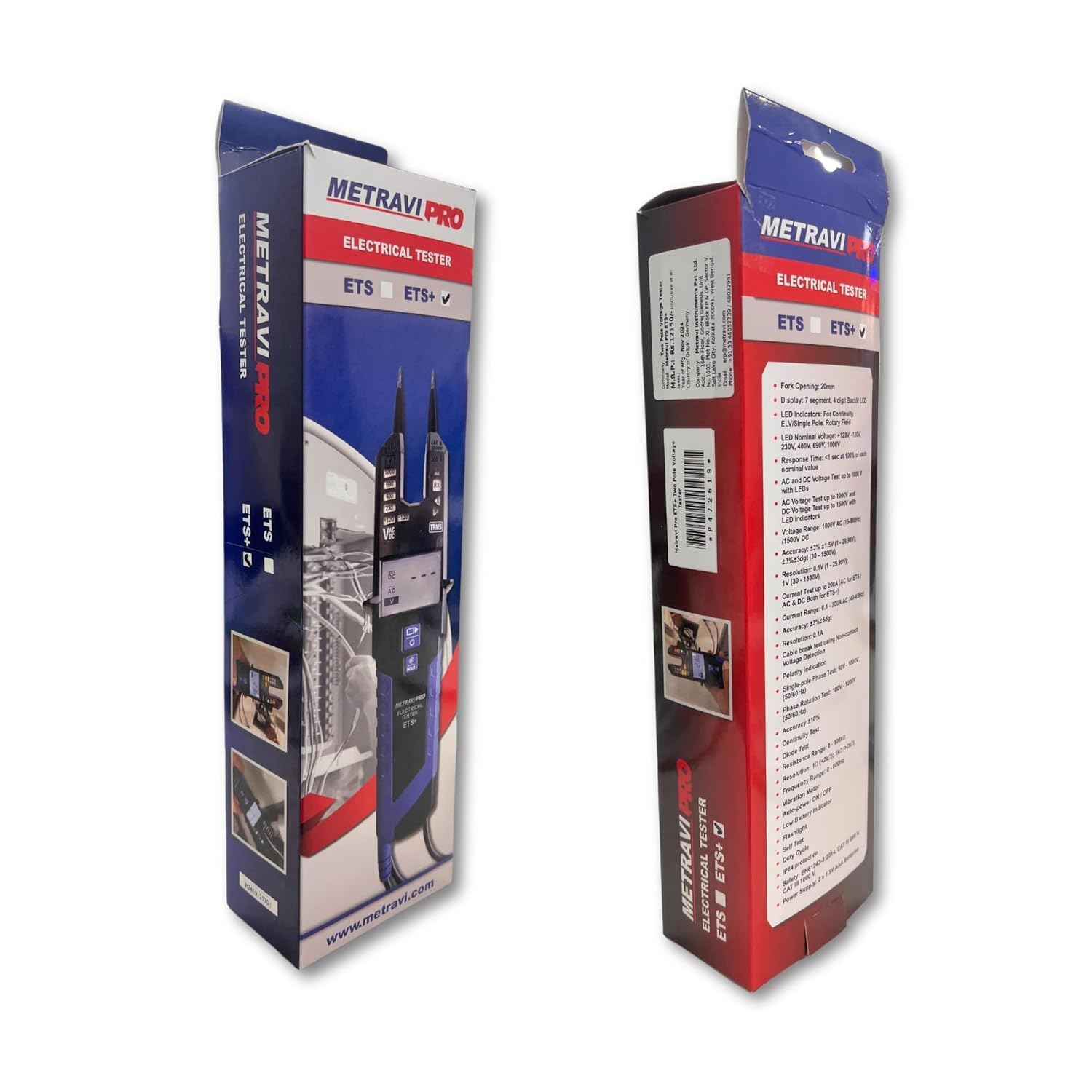 Metravi PRO ETS+ Smart Electrical Tester
