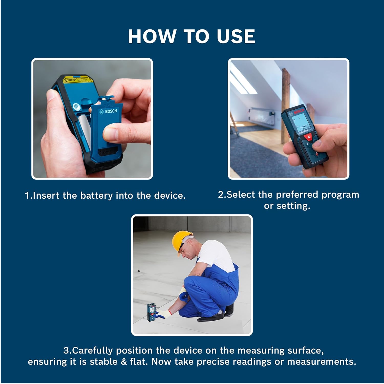 BOSCH GLM 40 Professional Laser Distance Measurer