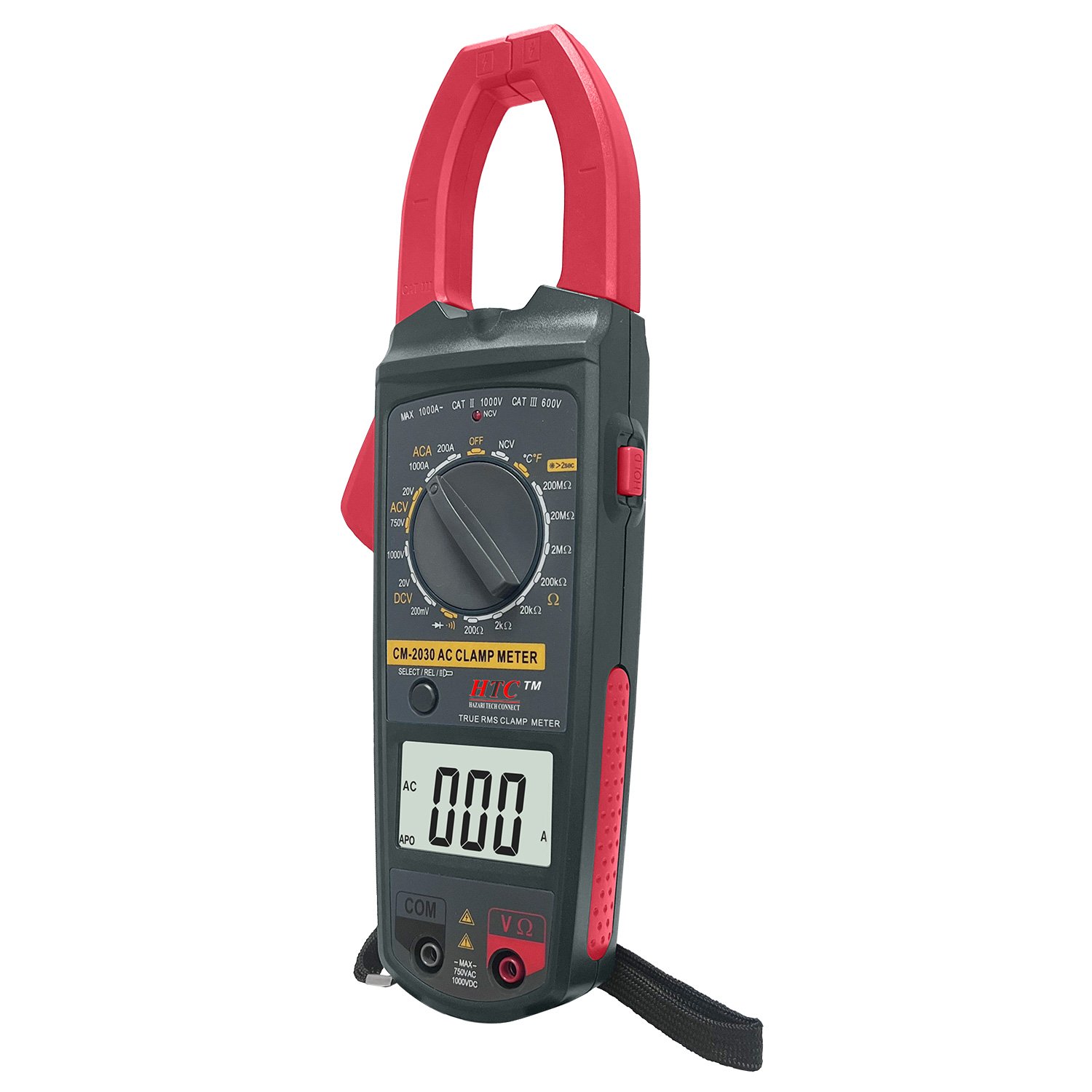 HTC-CM-2030-DIGITAL 1000A AC CLAMP METER