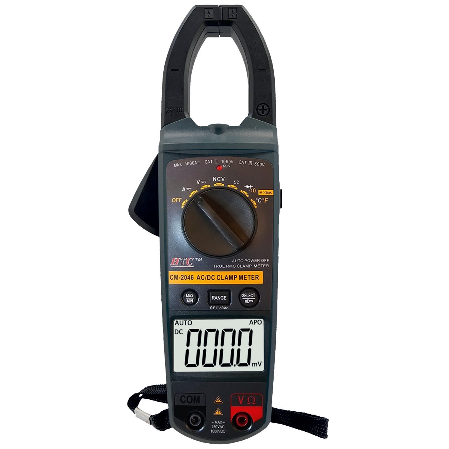 HTC-CM-2046-AC| DC 1000A DIGITAL CLAMP METER