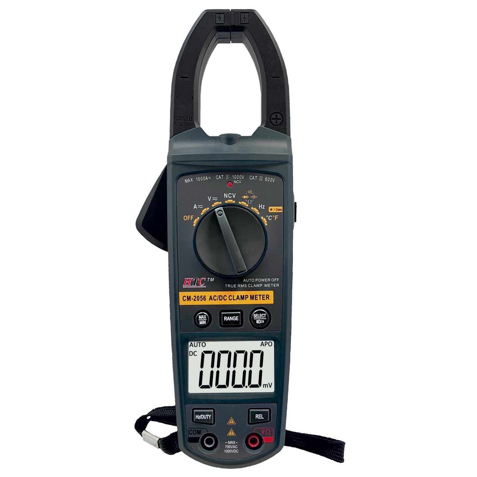 HTC-CM-2056-DIGITAL AC|DC 1000A CLAMP METER