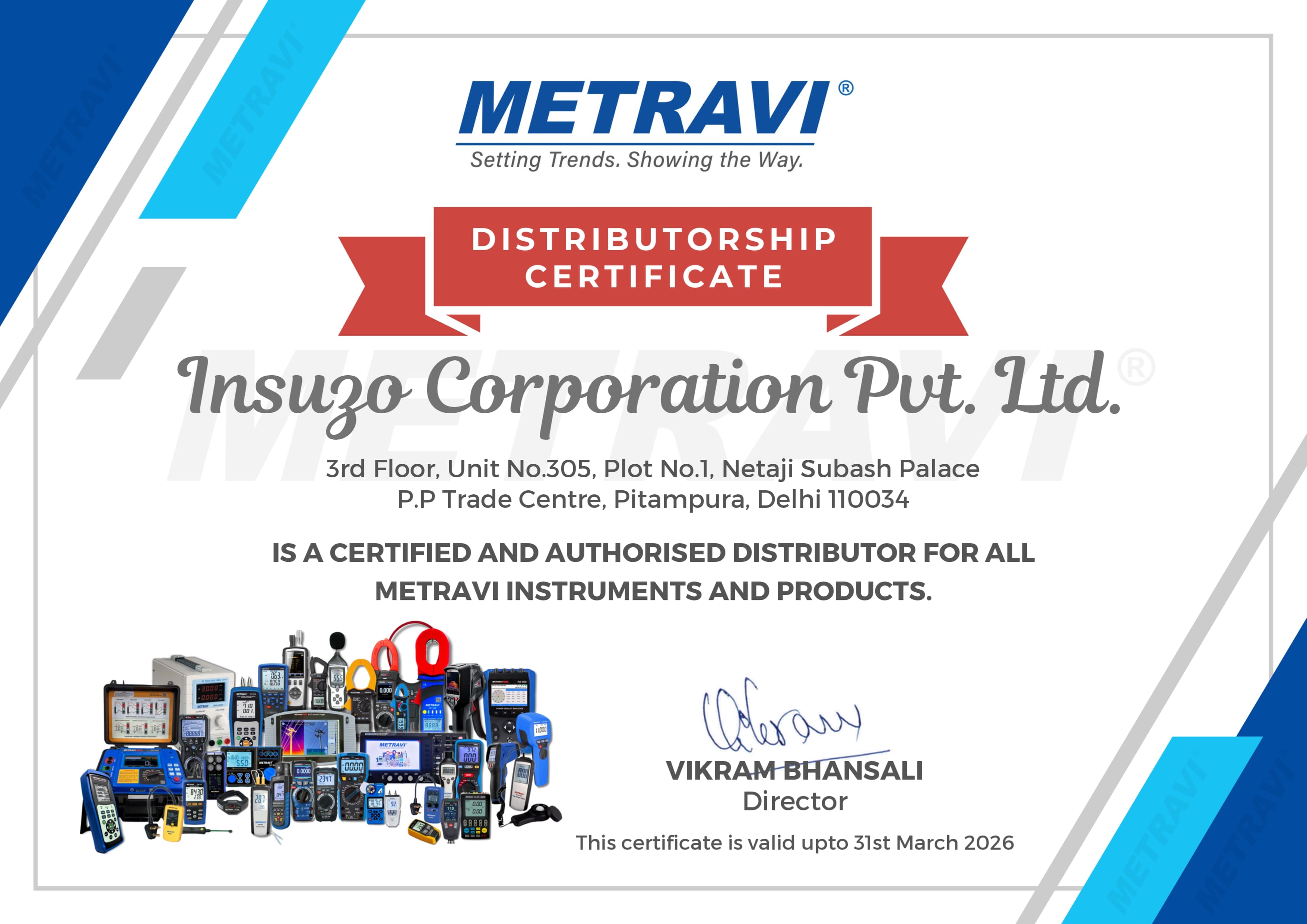 Metravi DT-115 Digital TRMS AC Clamp Meter