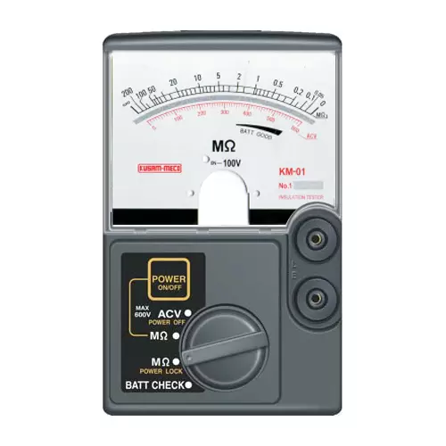 Kusam Meco KM 01 Analog Insulation Resistance Tester