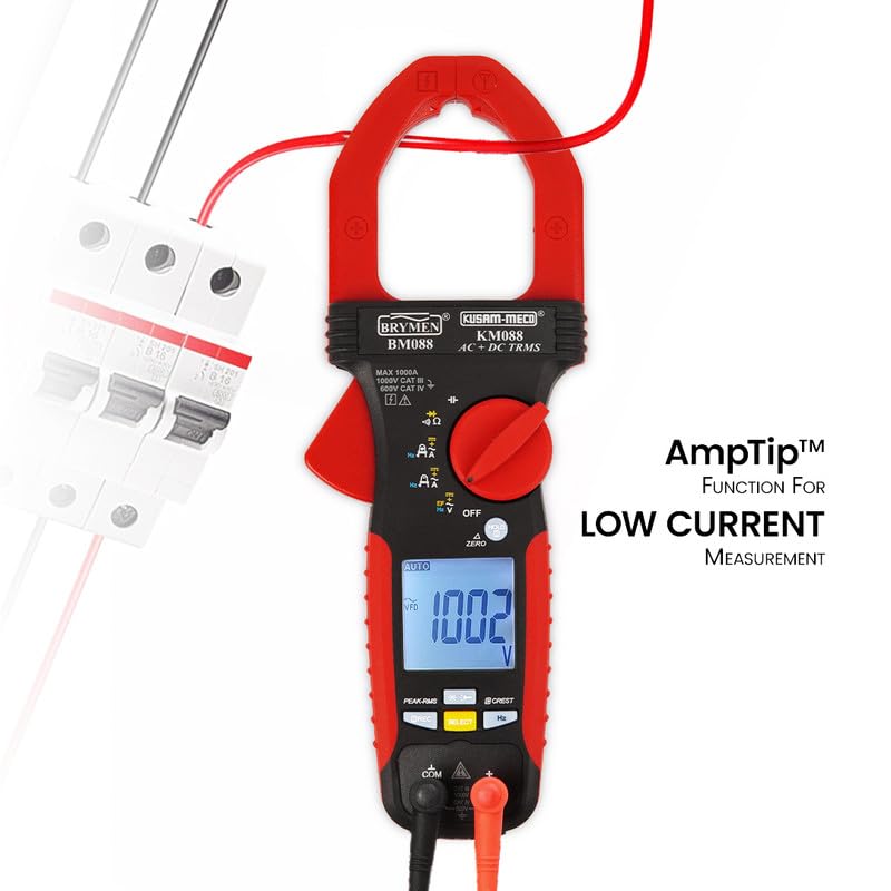 Kusam Meco KM 088 Trms Power Clamp-On Meter