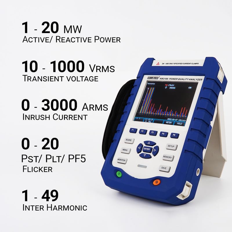 Kusam Meco KM 2100 Power & Harmonics Analyzer