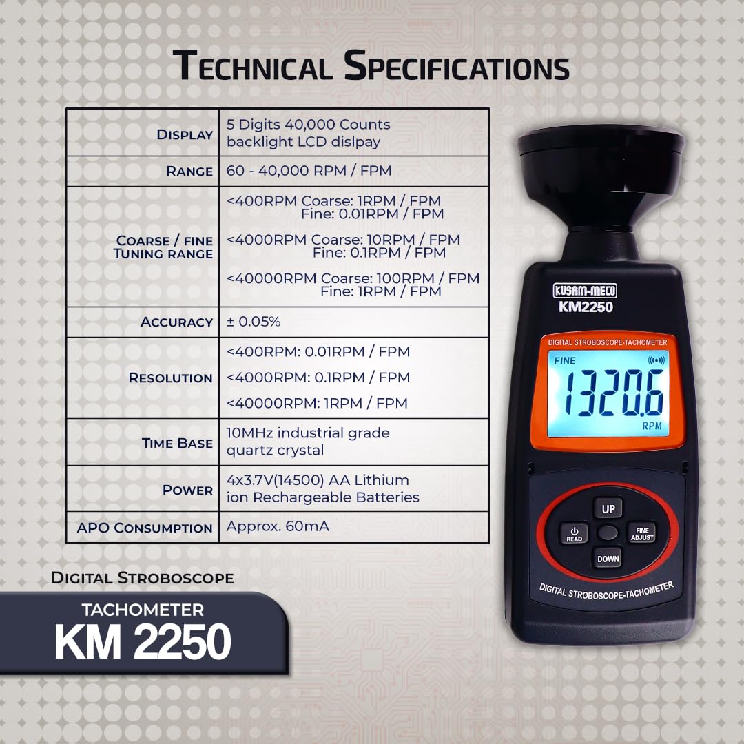Kusam Meco KM 2250 Digital Stroboscope