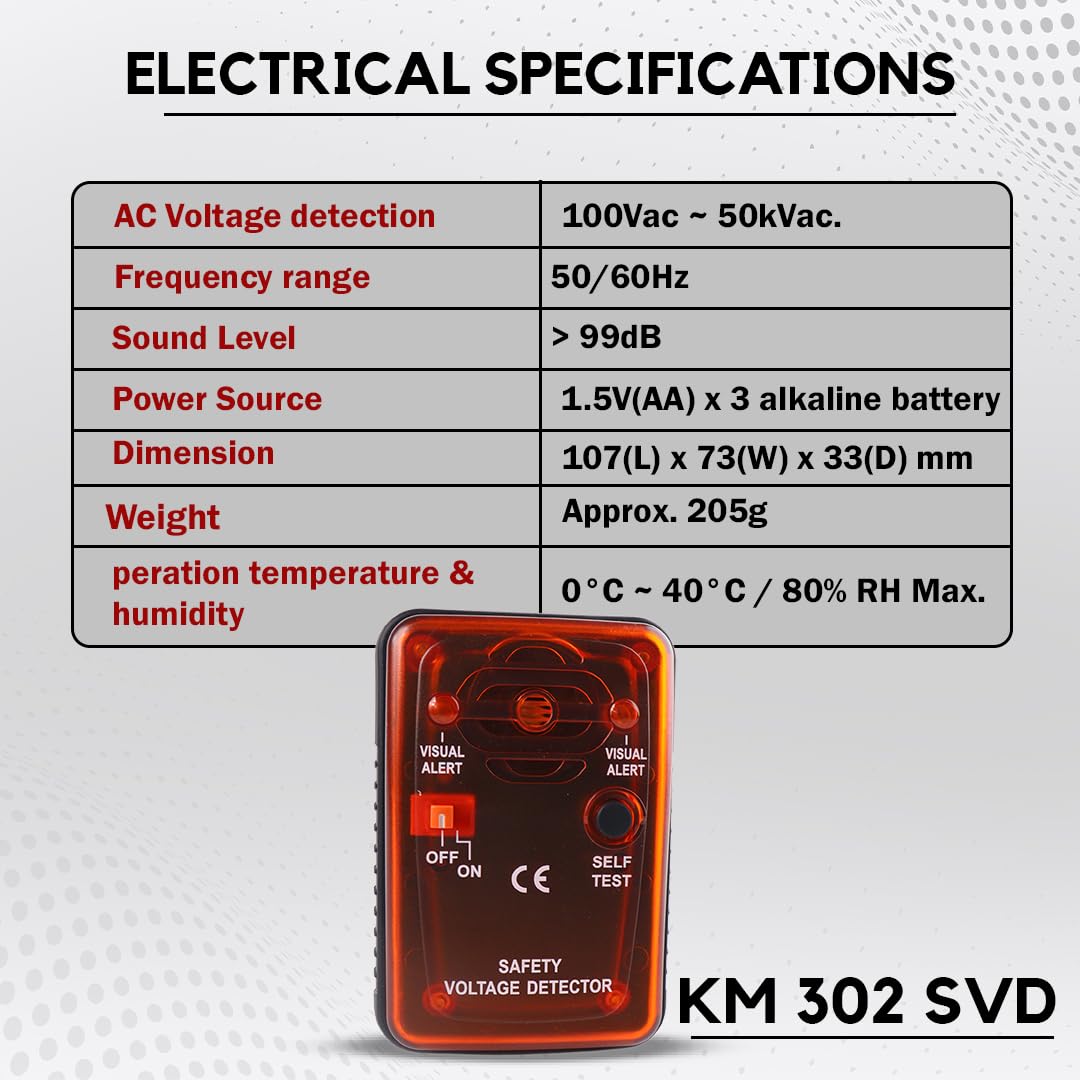 Kusam Meco KM 302 SVD Safety Voltage Detector
